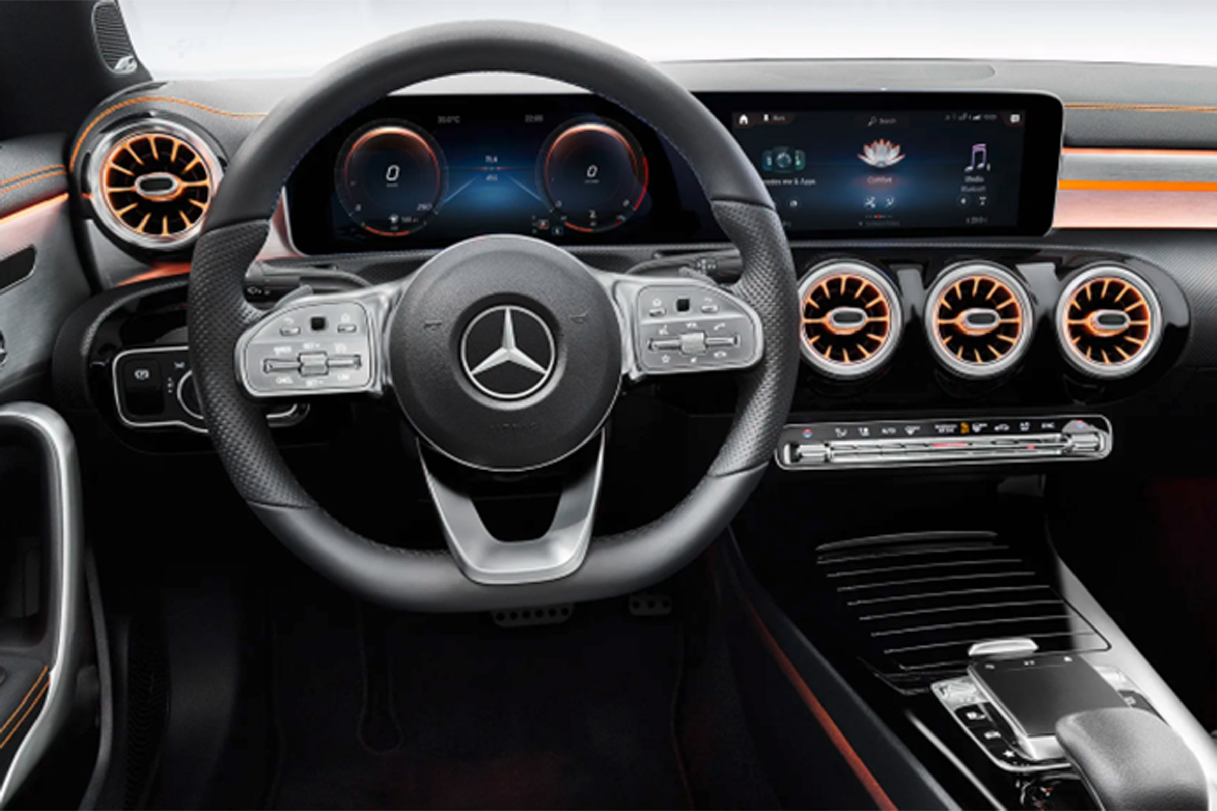2019 Mercedes CLA leaked picture  dash