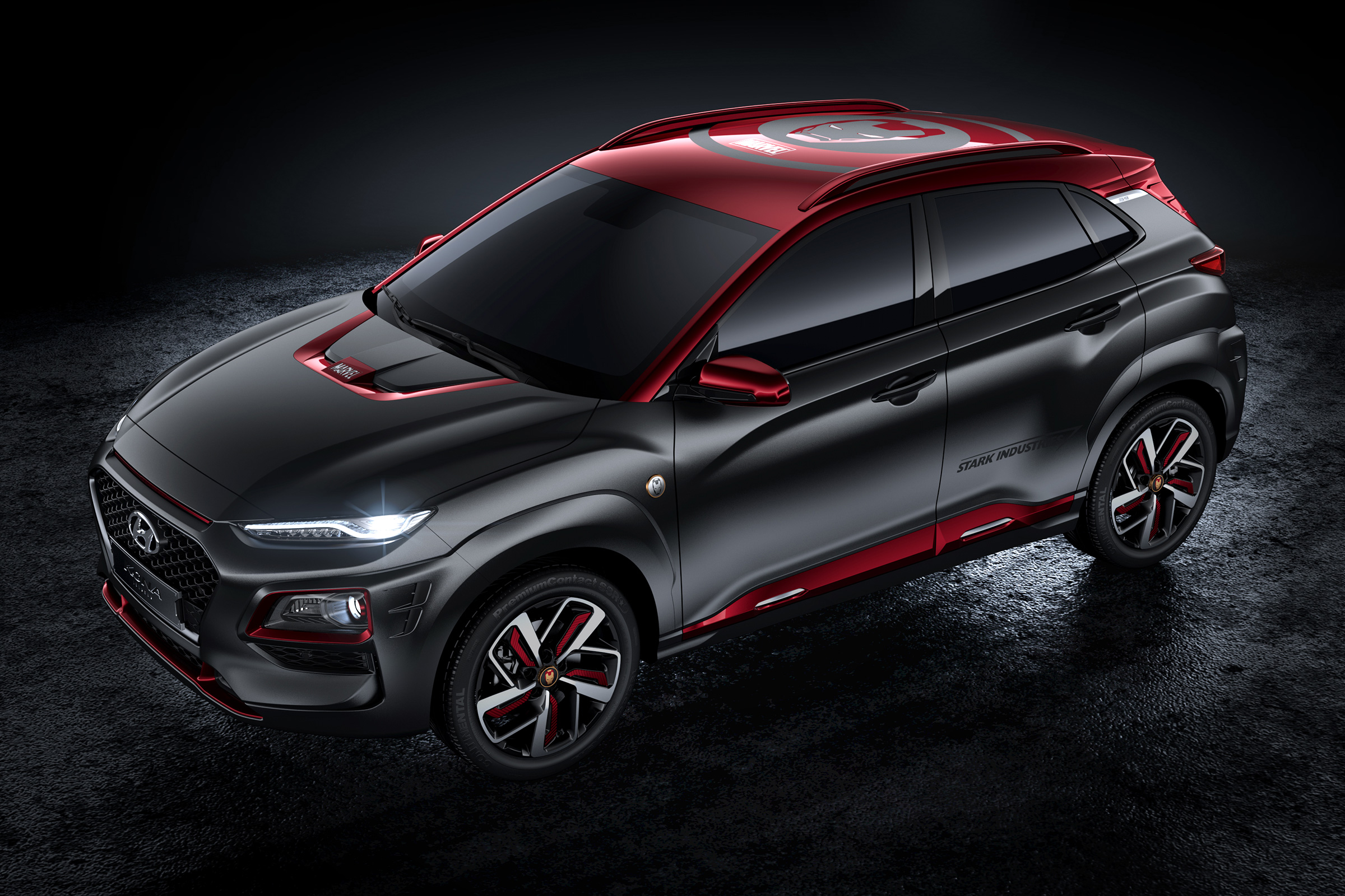 Hyundai Kona Iron Man Edition - top