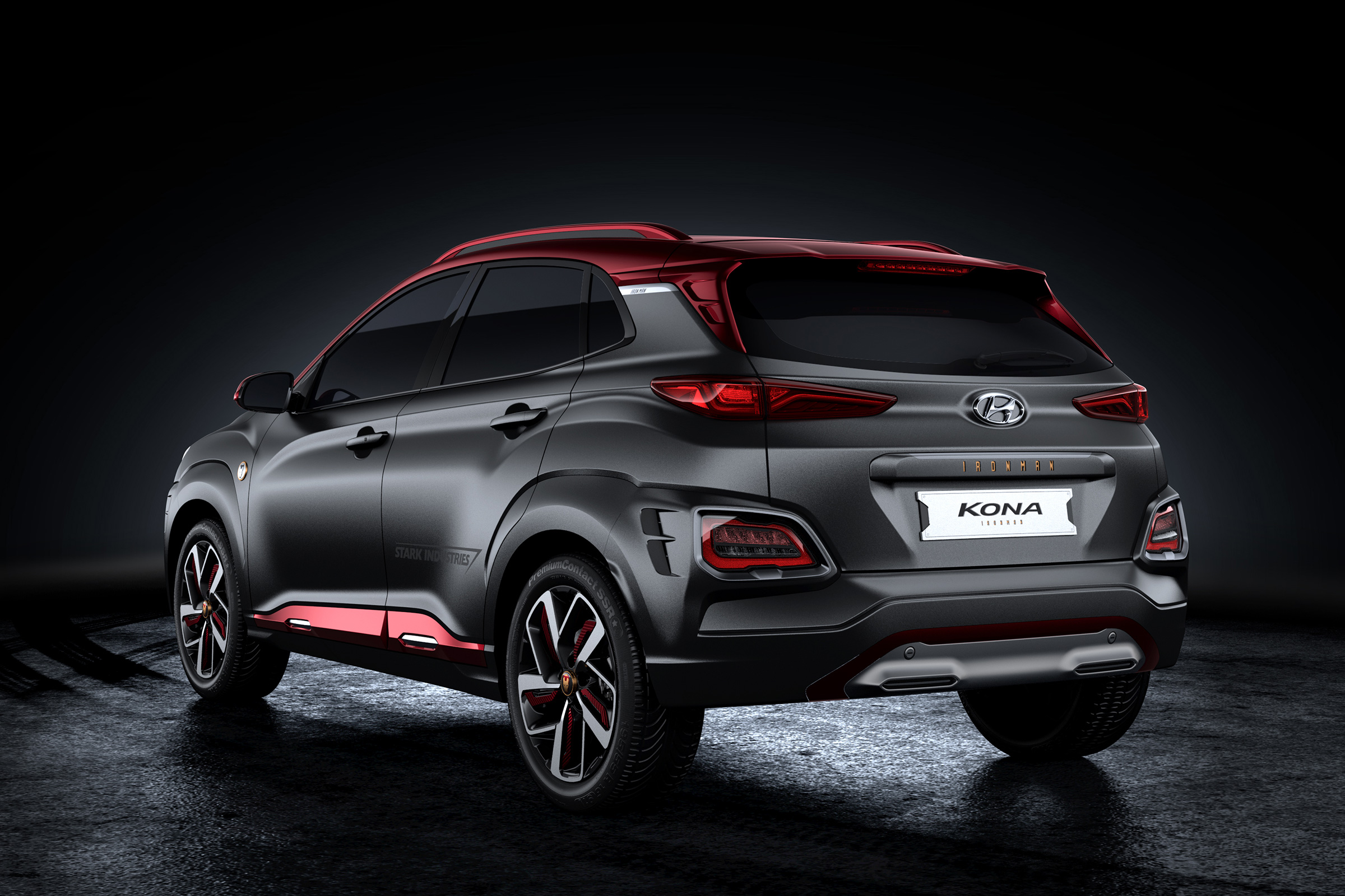 Hyundai Kona Iron Man Edition - rear