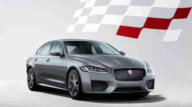 Jaguar XF Chequered Flag - front