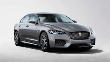 Jaguar XF Chequered Flag - front static