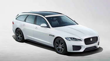 Jaguar XF Sportbrake Chequered Flag - front static