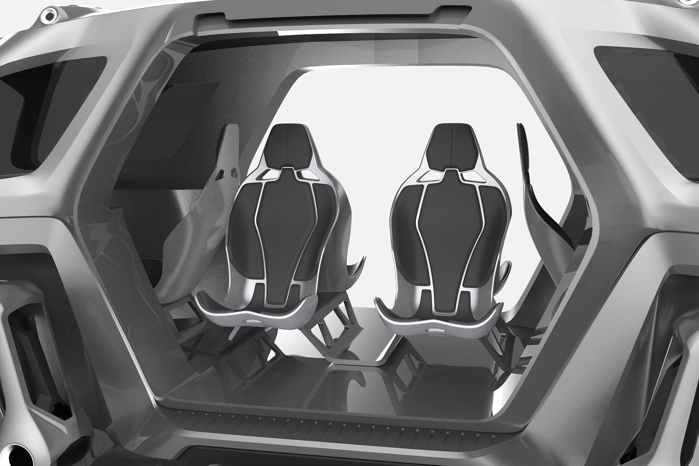 Hyundai Elevate walking car seats