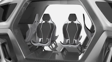 Hyundai Elevate walking car seats