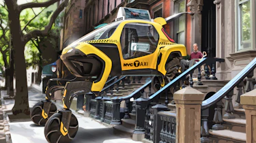 Hyundai Elevate walking car