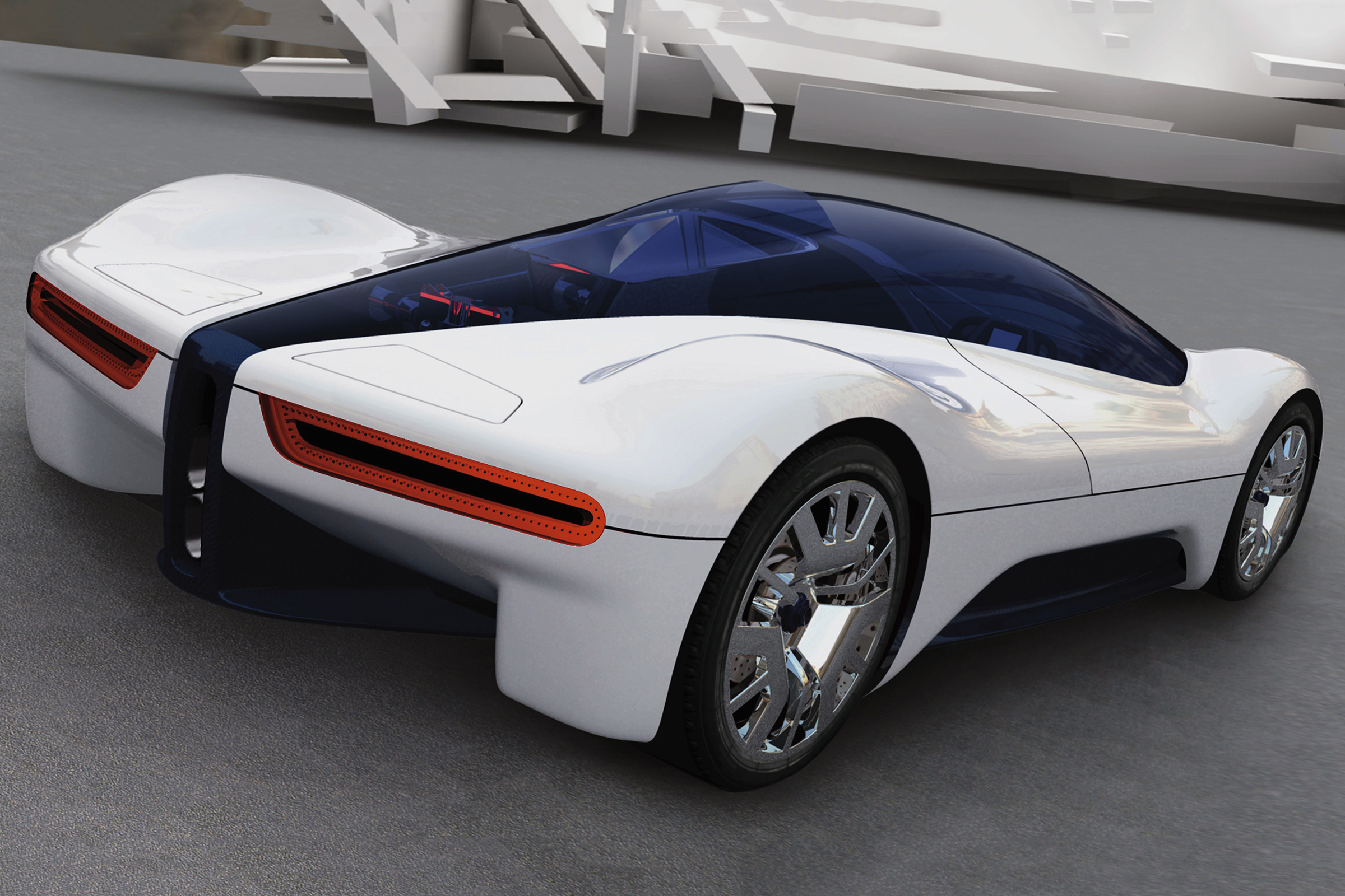 Maserati Birdcage 75th - rear
