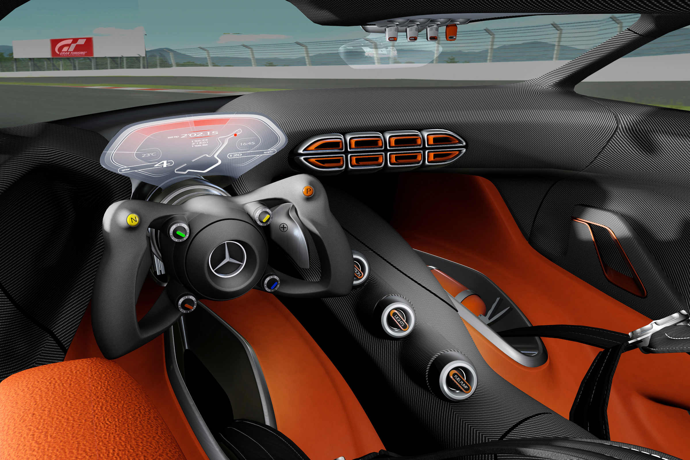 Mercedes-AMG Vision GT - interior