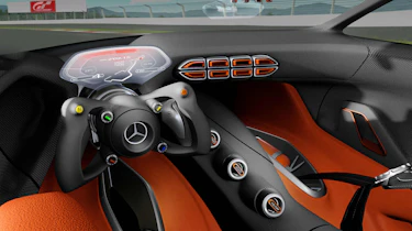 Mercedes-AMG Vision GT - interior