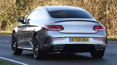 mercedes-amg c 43 coupe rear quarter