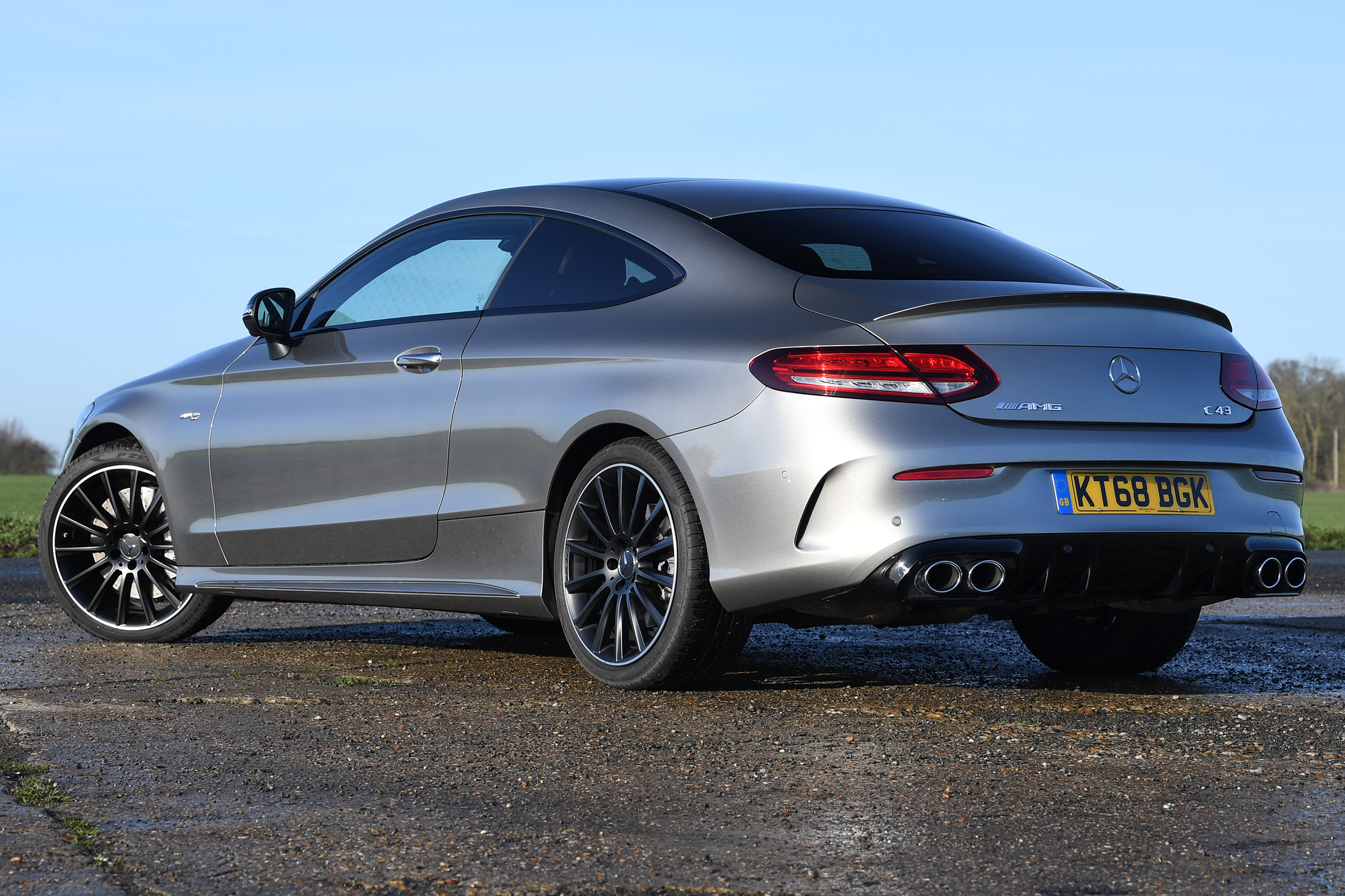 mercedes-amg c 43 coupe static rear quarter