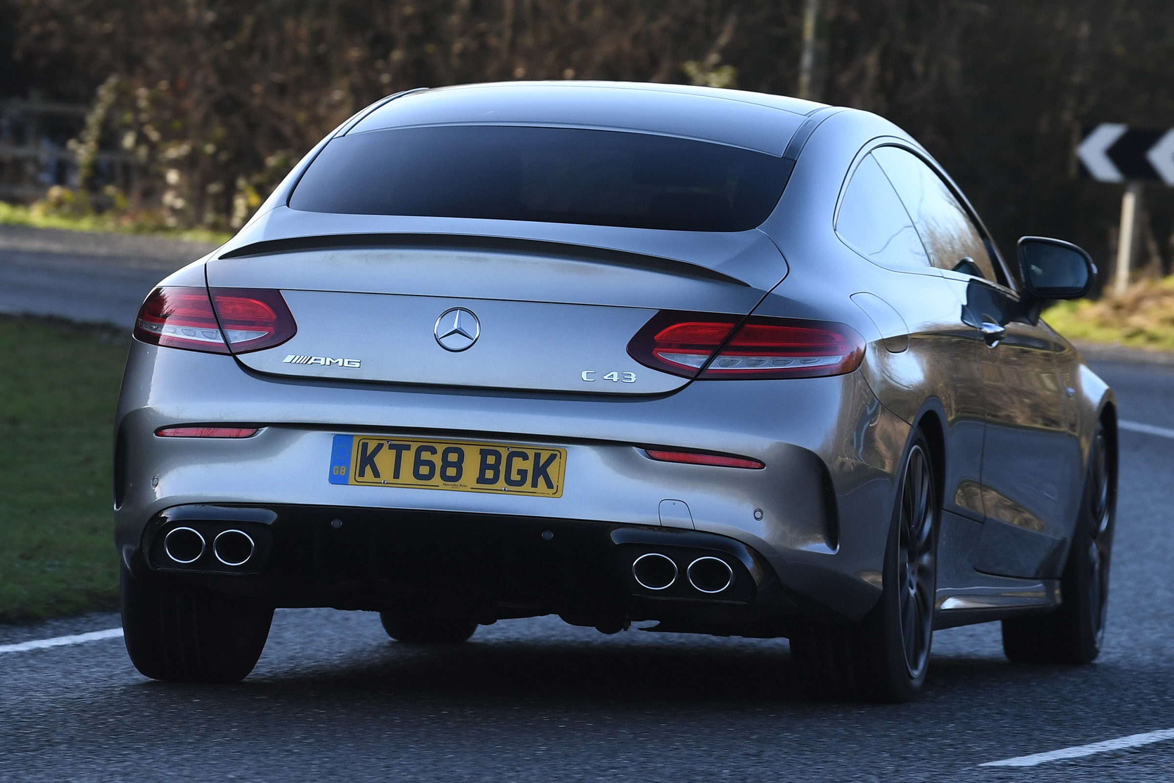 mercedes-amg c 43 coupe rear