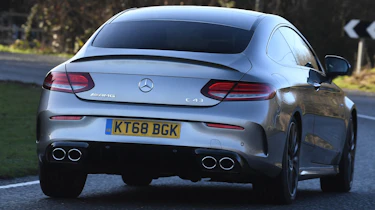 mercedes-amg c 43 coupe rear