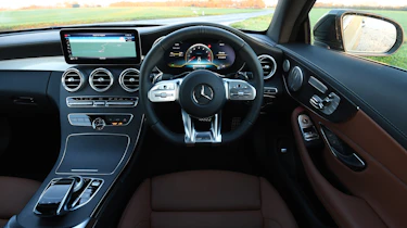 mercedes-amg c 43 coupe interior