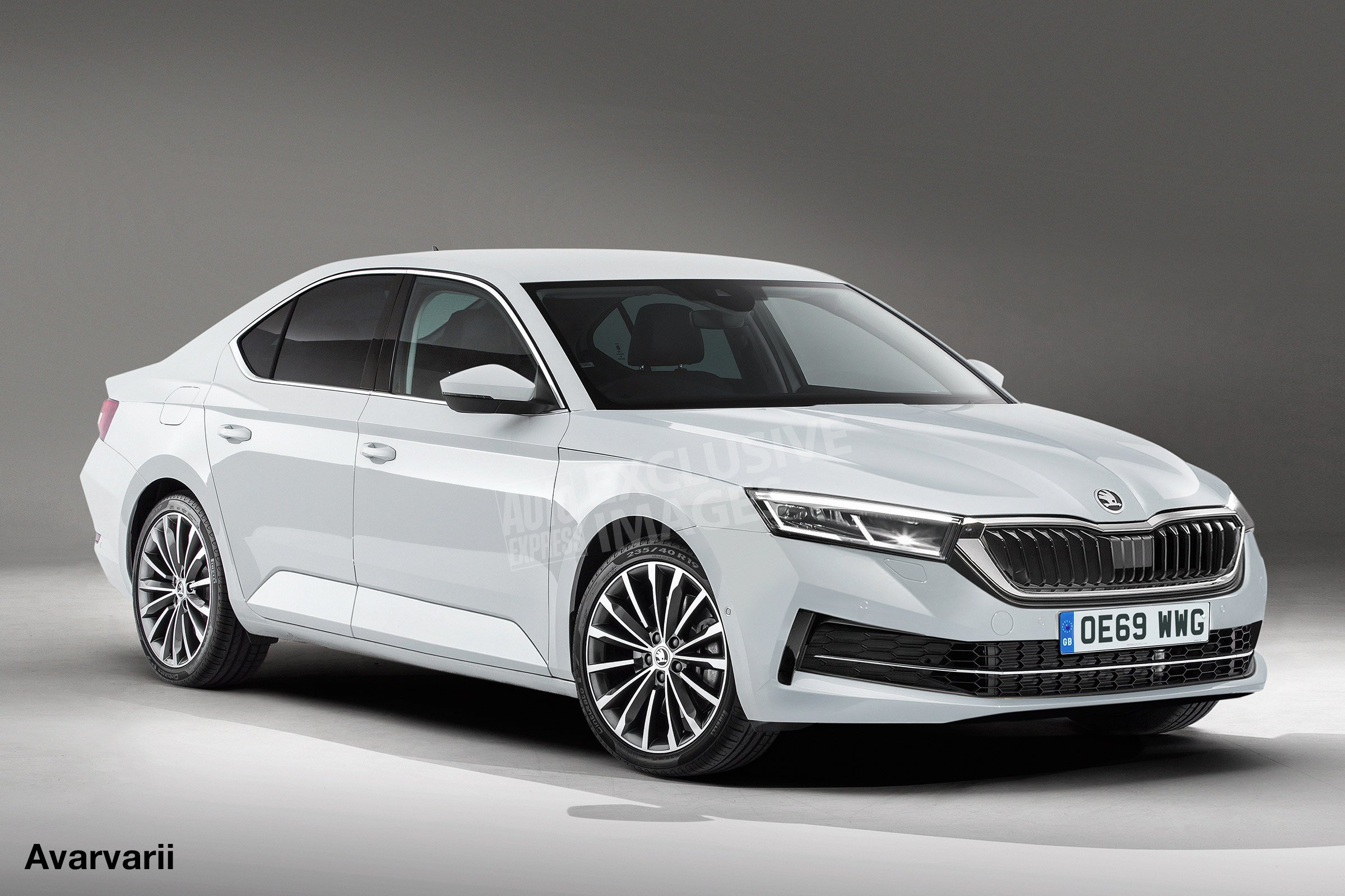 Skoda Octavia - front (watermarked)