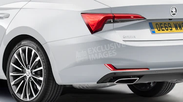 Skoda Octavia - rear detail (watermarked)