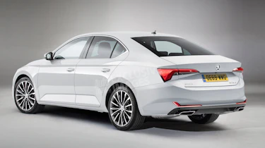 Skoda Octavia - rear (watermarked)