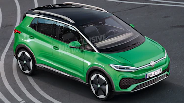 Volkswagen baby electric SUV - front