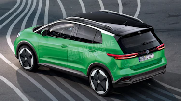 Volkswagen baby electric SUV - rear