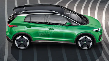 Volkswagen baby electric SUV - side