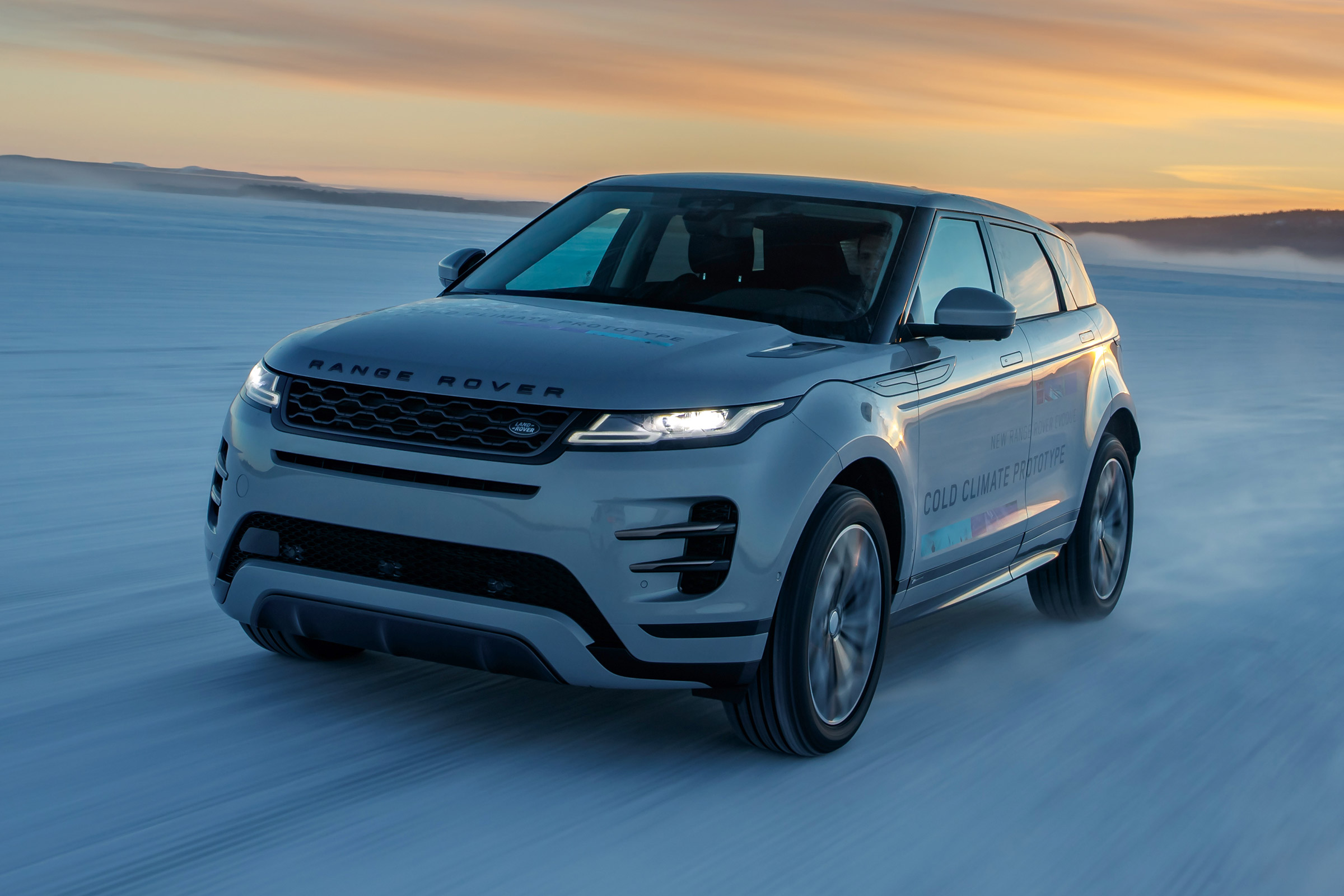 Range Rover Evoque prototype - front