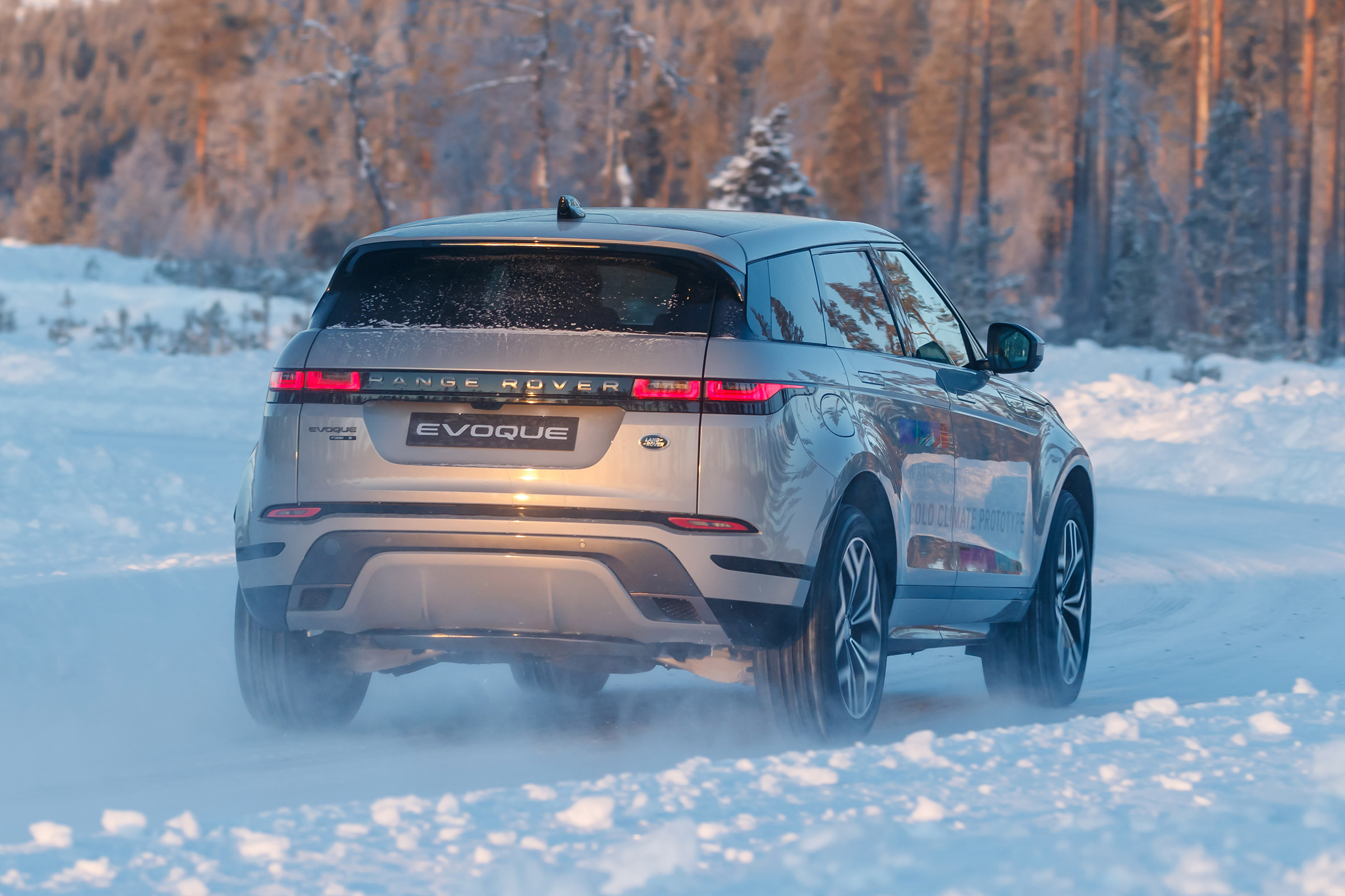Range Rover Evoque prototype - rear