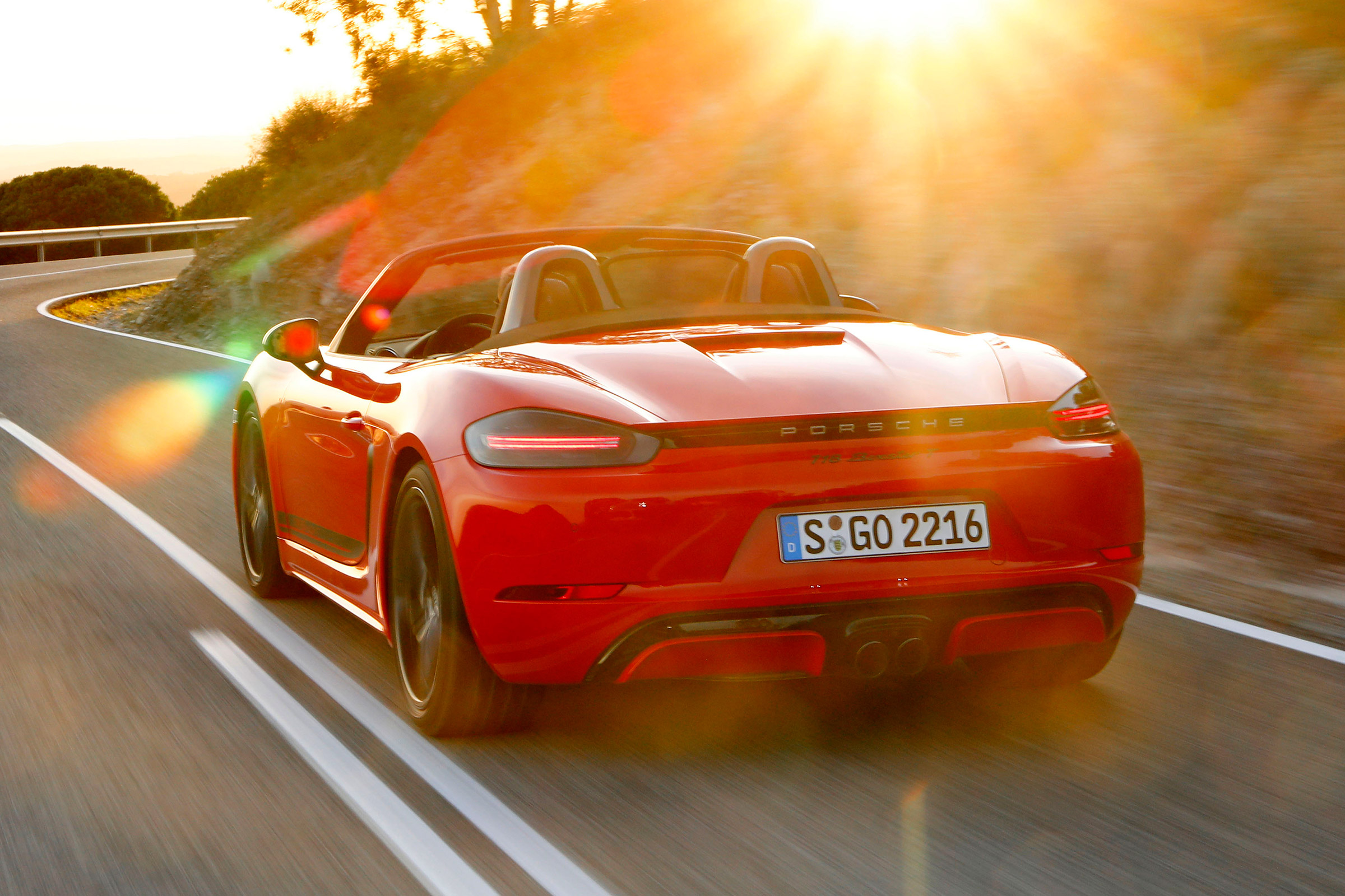 Porsche 718 Boxster T - rear