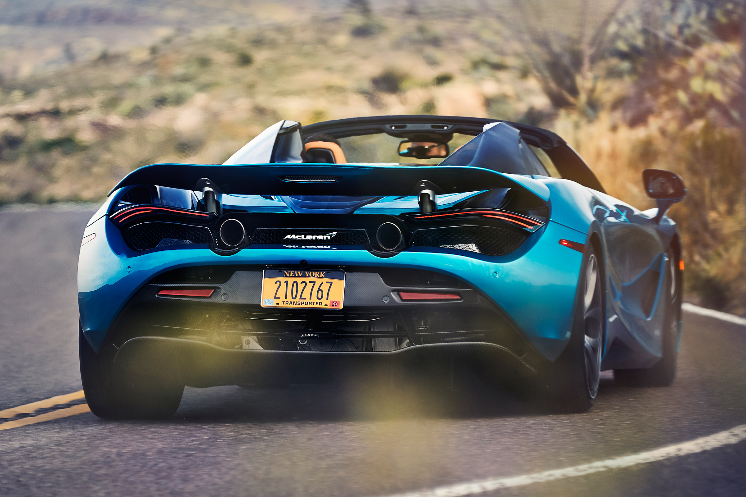 McLaren 720 Spider - rear