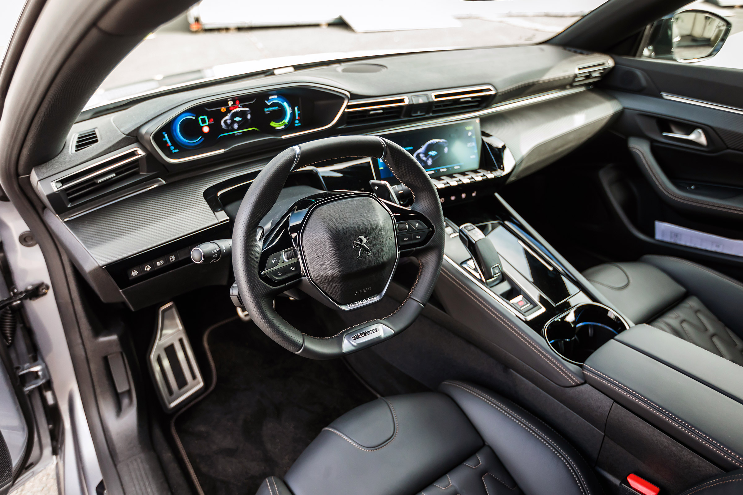 Peugeot 508 HYbrid prototype - dash