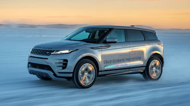 Range Rover Evoque prototype - front action