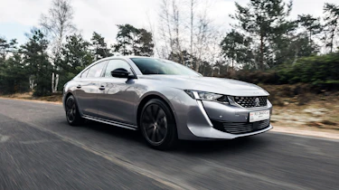 Peugeot 508 HYbrid prototype - front tracking