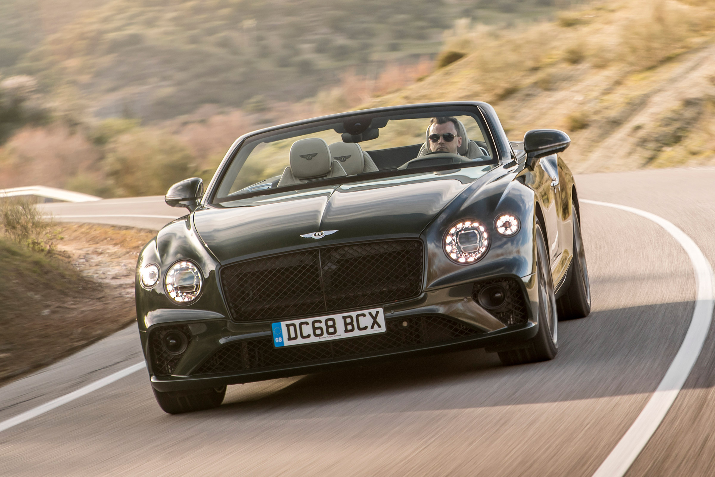 Bentley Continental GT Convertible - front cornering