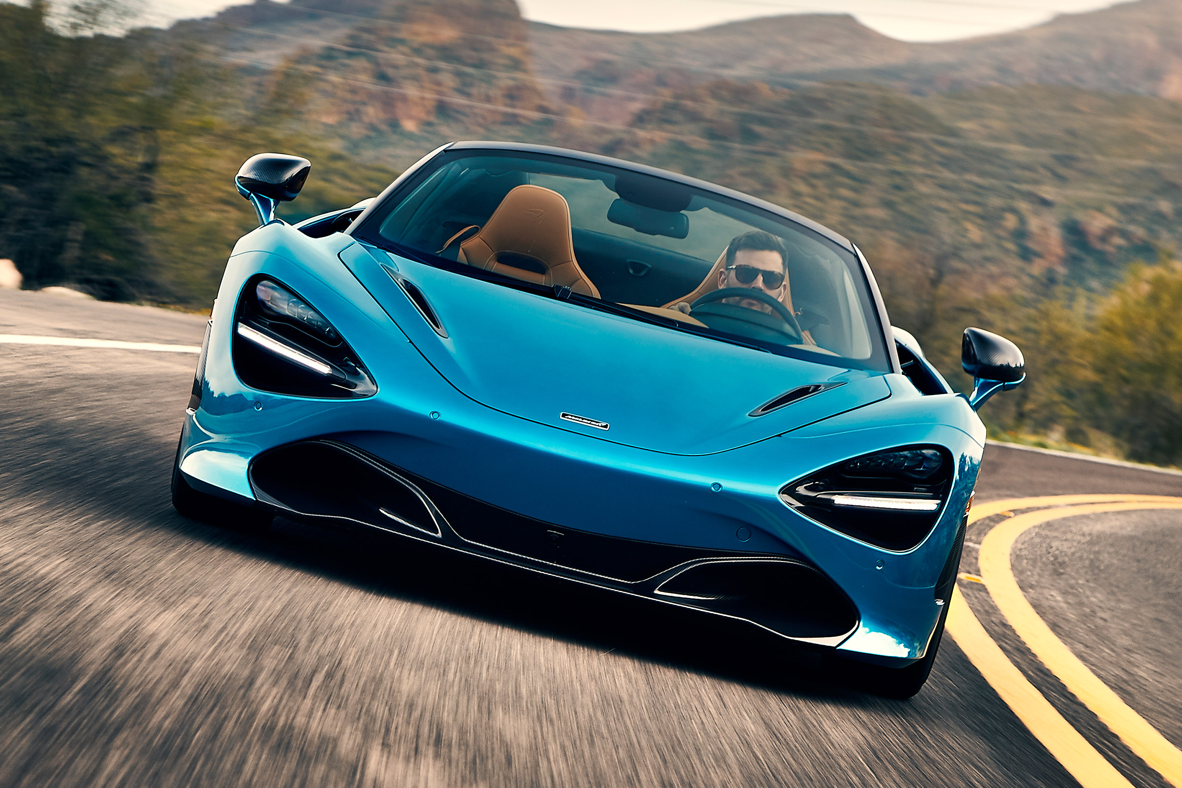 McLaren 720 Spider - full front