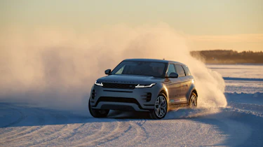 Range Rover Evoque prototype - front drift