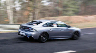 Peugeot 508 HYbrid prototype - rear action