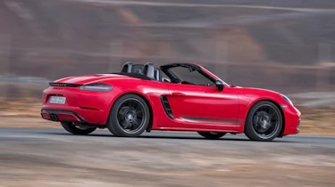 Porsche 718 Boxster T - rear action