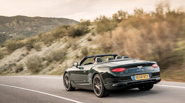 Bentley Continental GT Convertible - rear tracking
