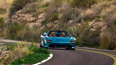 McLaren 720 Spider - front cornering