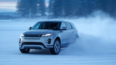 Range Rover Evoque prototype - front/side