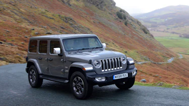 Jeep Wrangler - front scenic