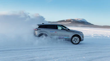 Range Rover Evoque prototype - side