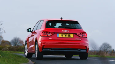 Audi A1 - rear cornering