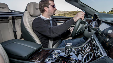 Bentley Continental GT Convertible - Antony Ingram driving
