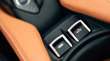 McLaren 720 Spider - interior detail