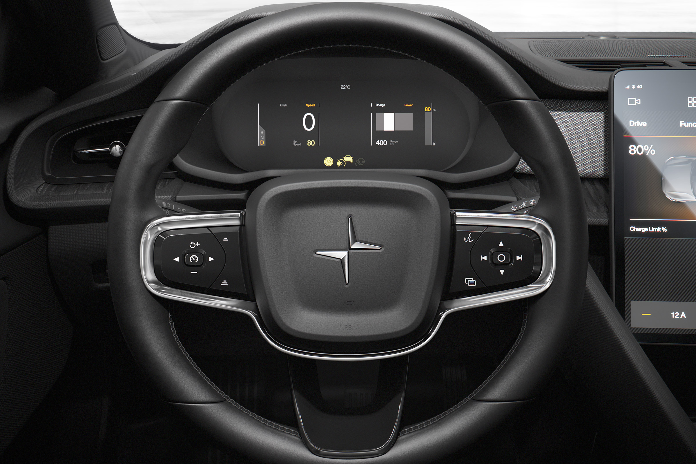 Polestar 2 - steering wheel