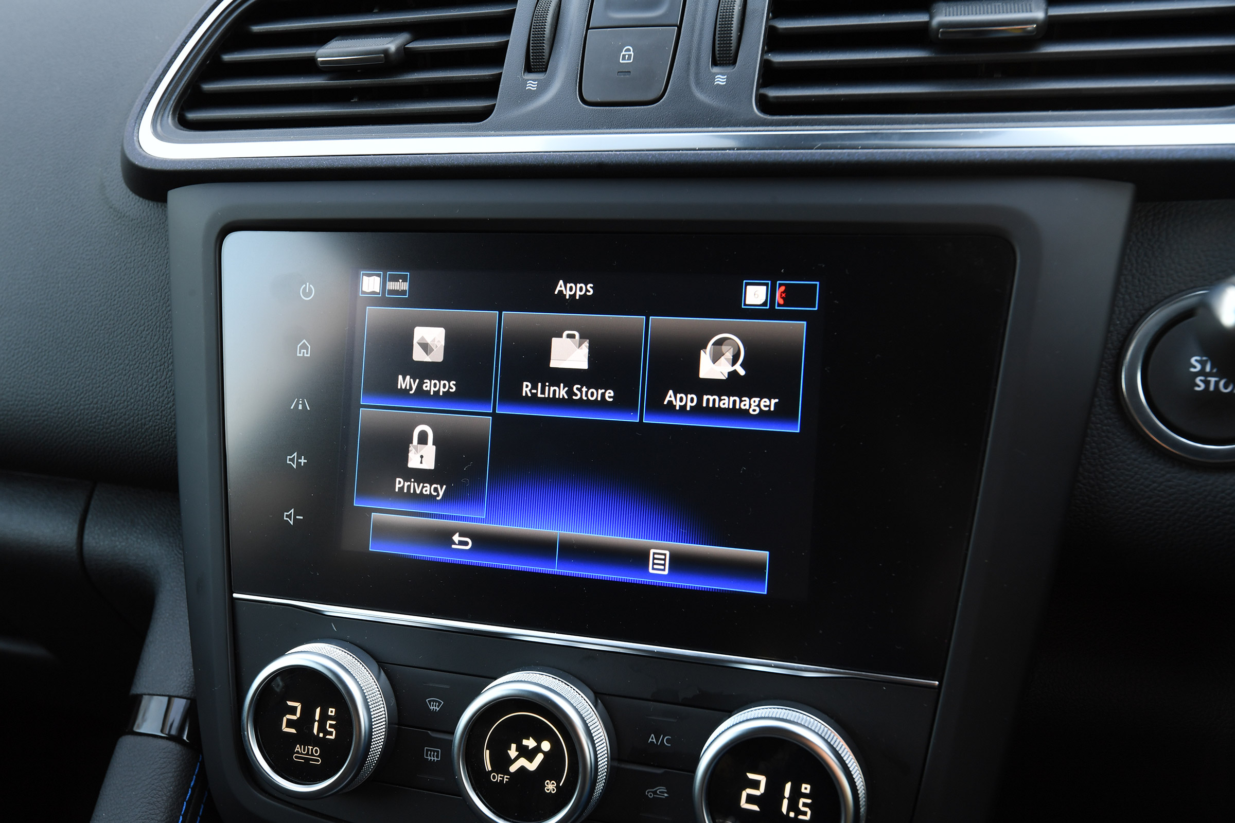 Renault Kadjar S Edition - infotainment
