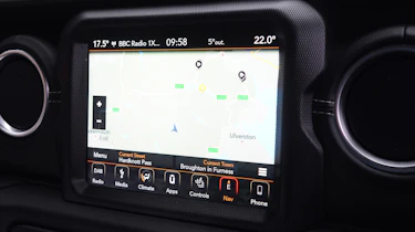 Jeep Wrangler - sat-nav