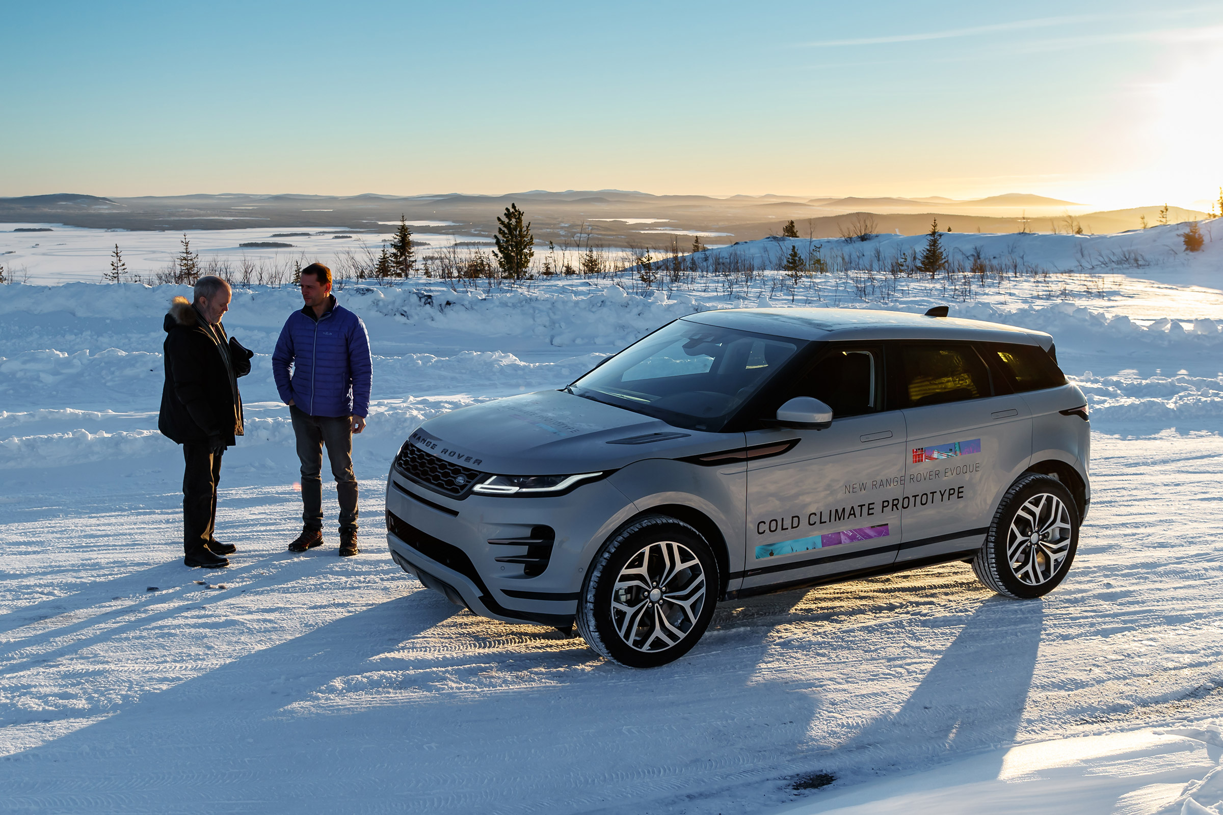 Range Rover Evoque prototype - interview