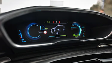 Peugeot 508 HYbrid prototype - instruments