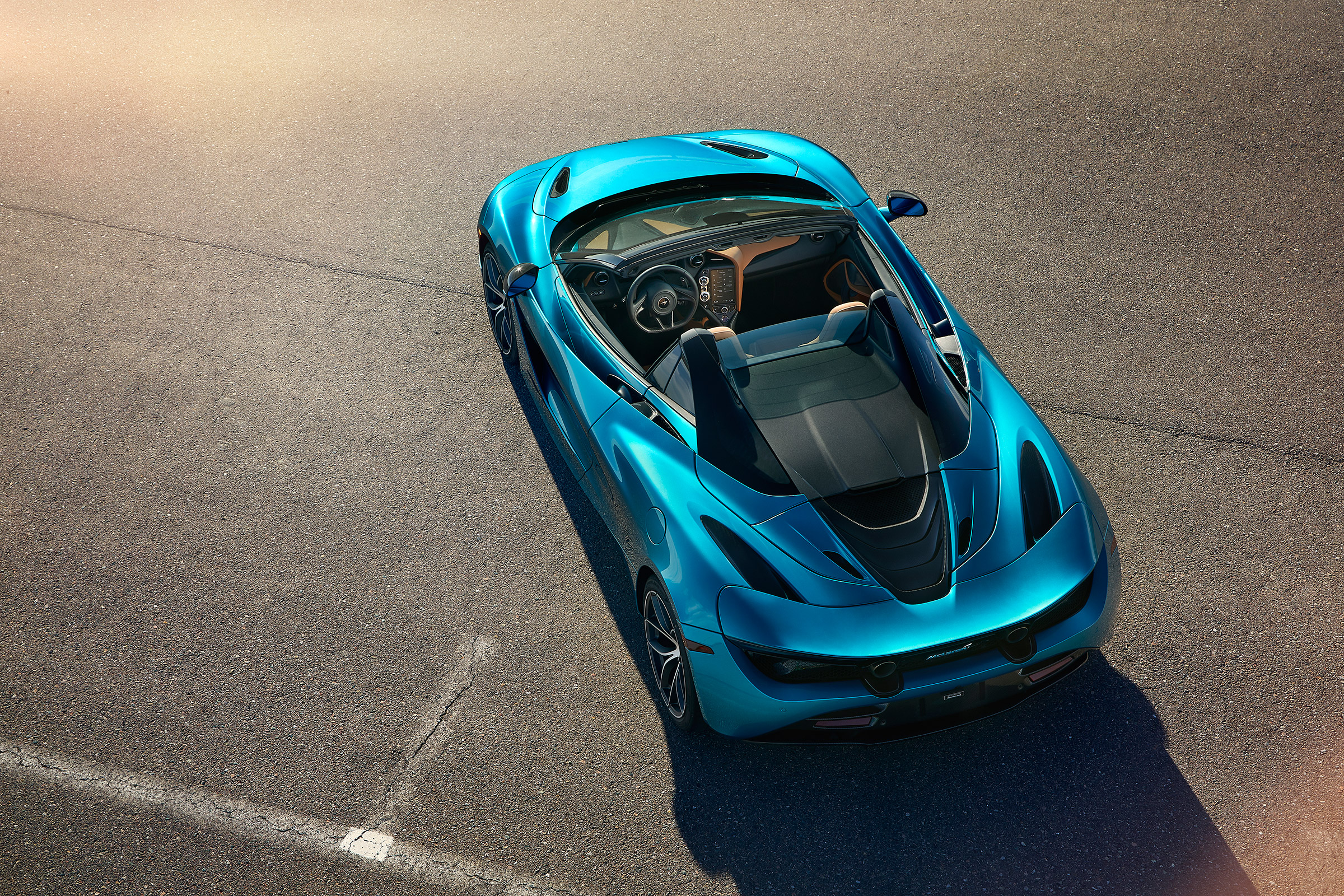 McLaren 720 Spider - above