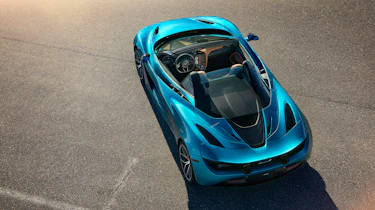 McLaren 720 Spider - above